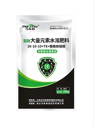 菌酶双聚螯合高氮型大量元素水溶肥料